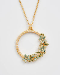 Fable England - Floral Wreath Necklace