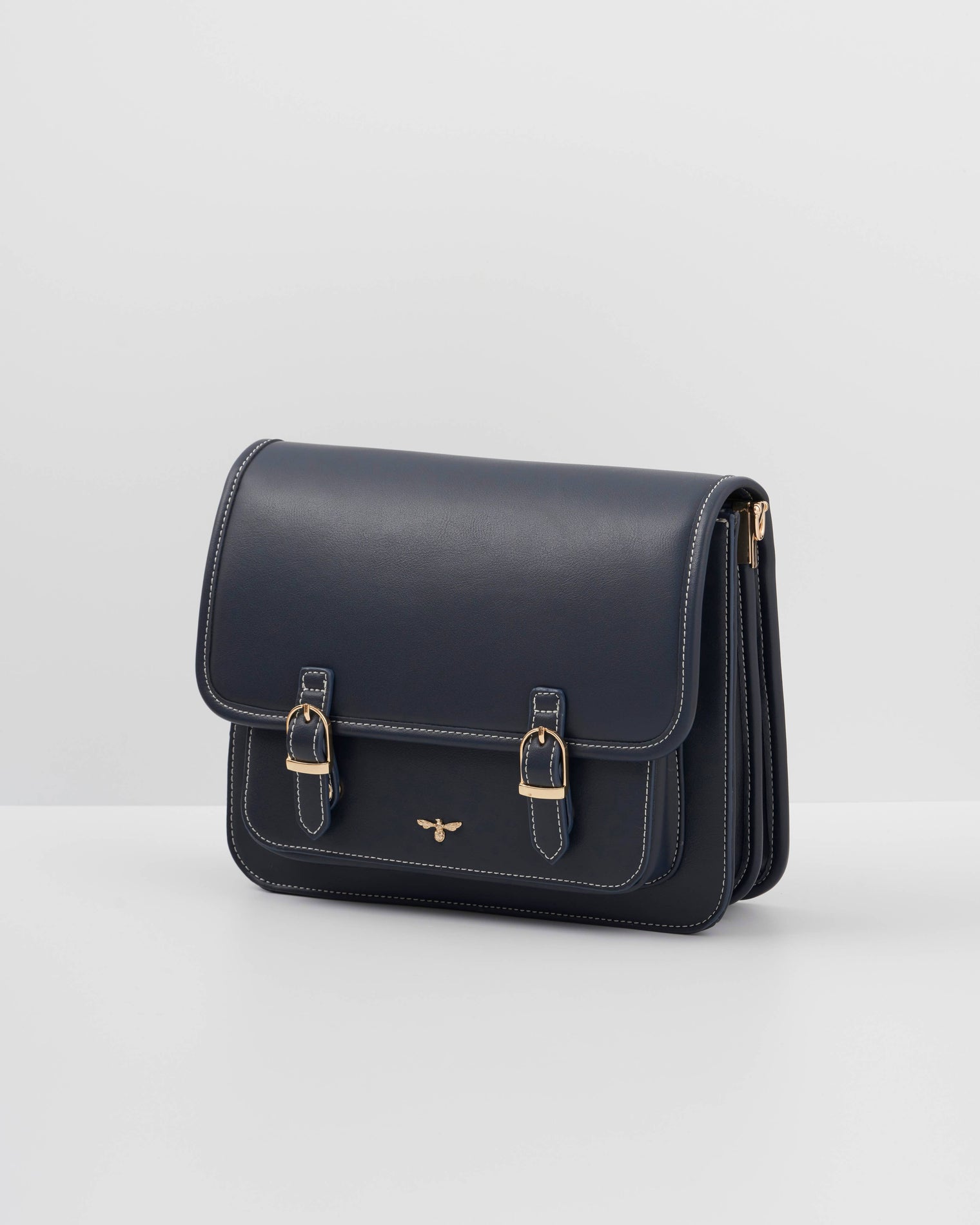 Fable England - Running Bunny Navy Satchel