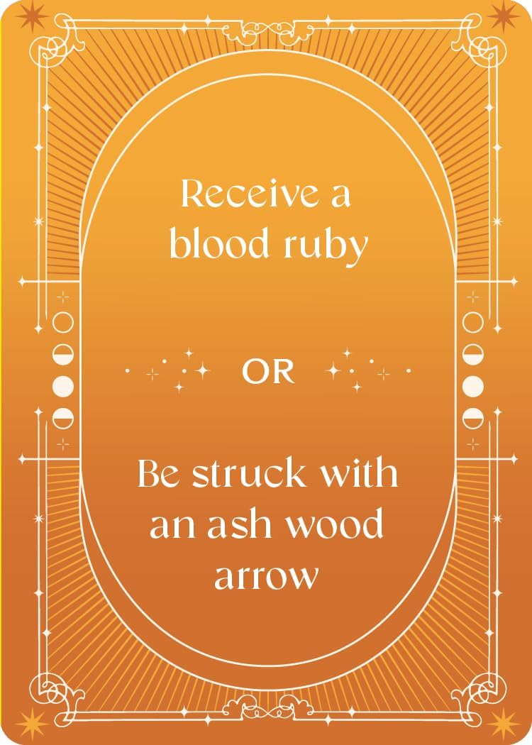 A Court of Thorns and Roses Official Deck: A Deck of Woulds or Rathers 100 Fantastical Scenarios for ACOTAR Adventures