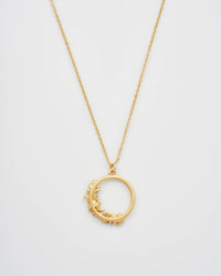 Fable England - Floral Wreath Necklace