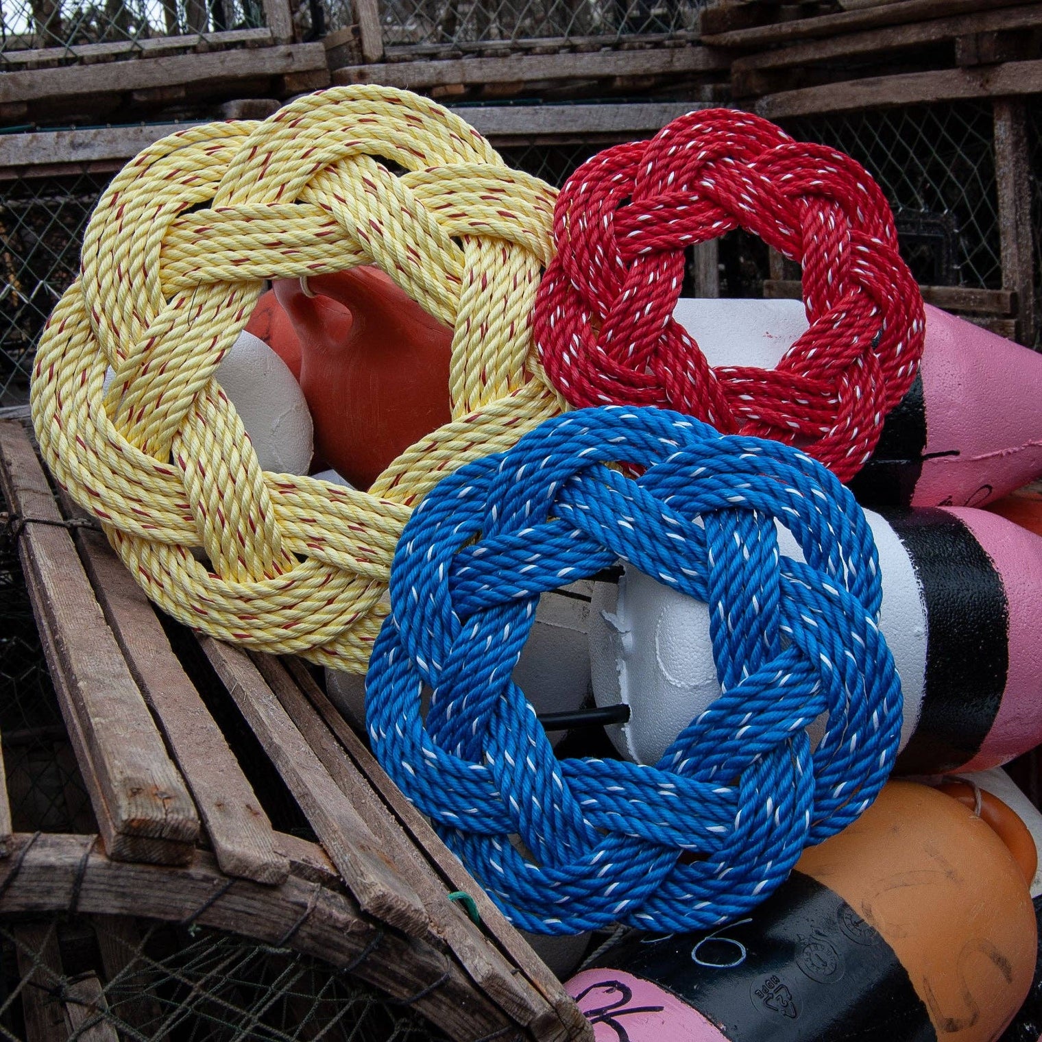 All For Knot Rope Weaving Inc - All Seasons Sailors Wreath