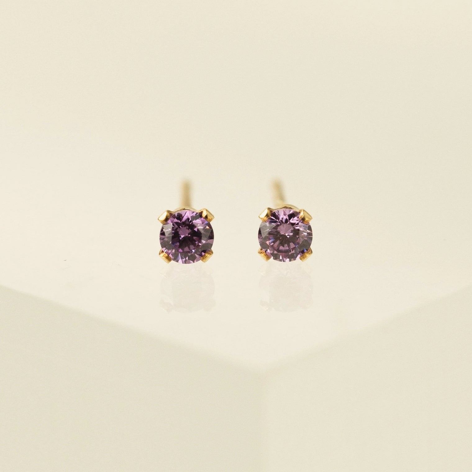 Birthstone Gold-Filled Studs