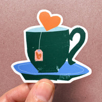 Kautzi Illustrations - Sticker Teacup