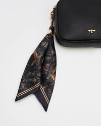Fable England UK - Scarf Bag Charm in Black Into the Woods