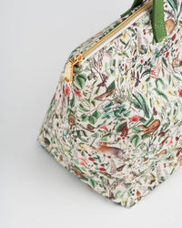 Fable England - Garden Floral Cream Grab Tote