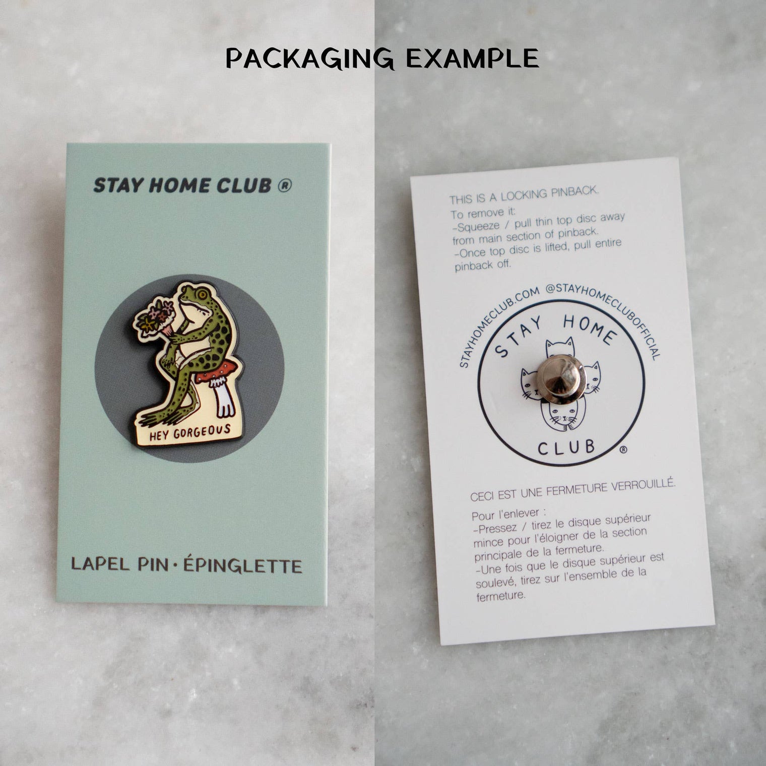 Stay Home Club - About to Snap Pin | Enamel Lapel Pin