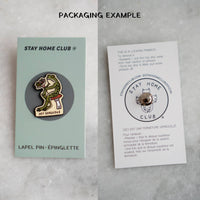 Stay Home Club - About to Snap Pin | Enamel Lapel Pin