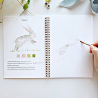 Animals Watercolour Workbook