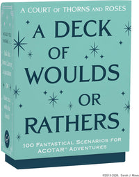 A Court of Thorns and Roses Official Deck: A Deck of Woulds or Rathers 100 Fantastical Scenarios for ACOTAR Adventures