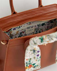 Fable England - FABLE Pumpkin Tan Tote Purse
