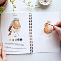 Birds Watercolour Workbook