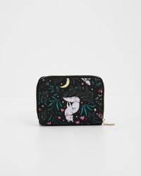 Fable England UK - Niva Print Small Purse in Green