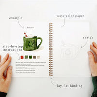 Emily Lex Studio - Christmas Watercolor Workbook