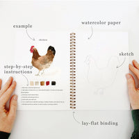 Emily Lex - Animals Watercolor Workbook