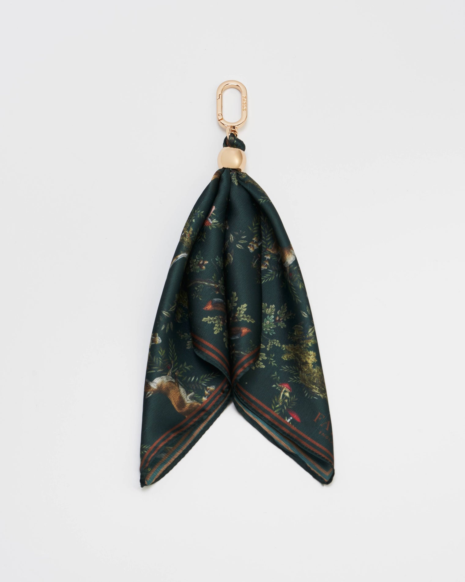 Fable England UK - Scarf Bag Charm - Green Into the Woods