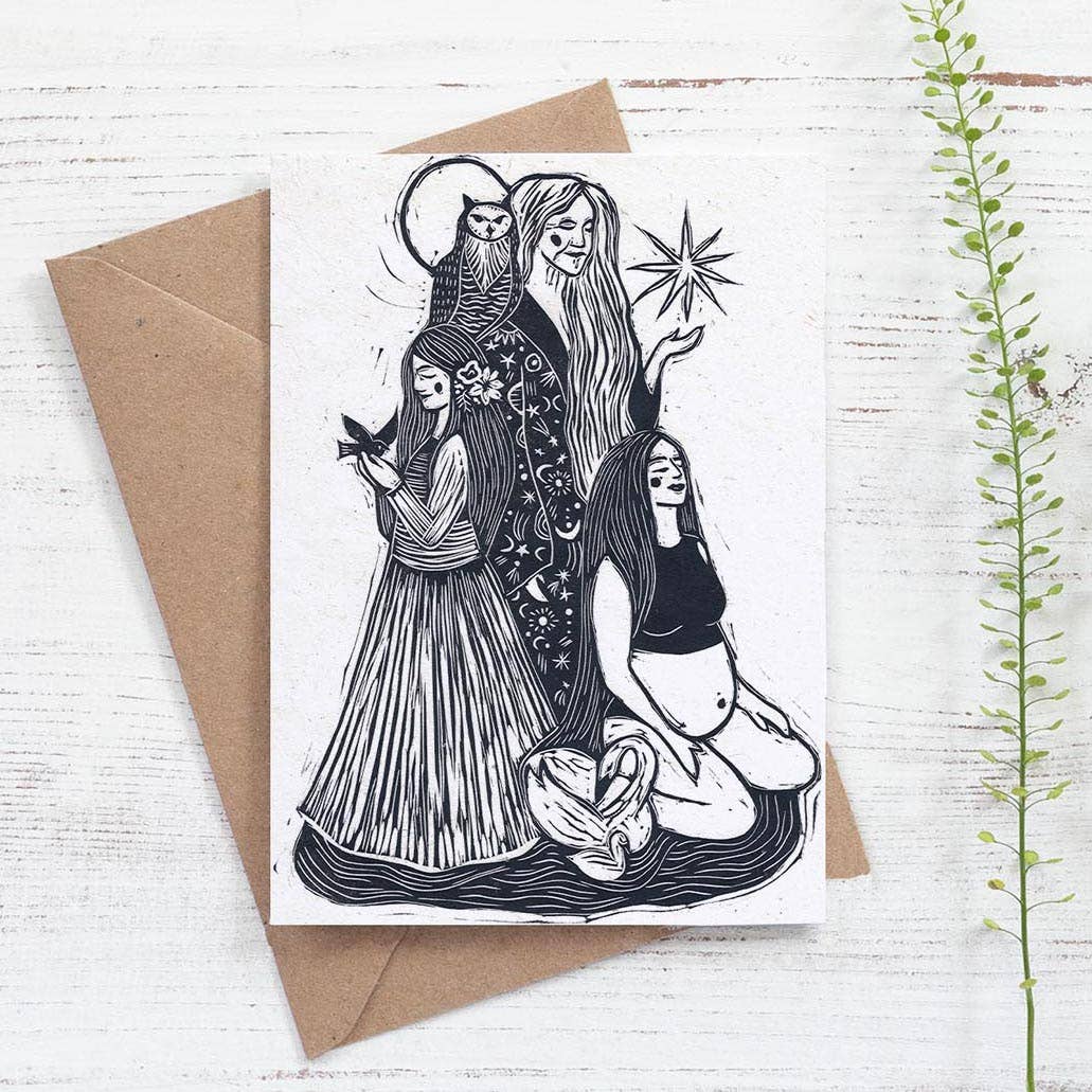 Prints by the Bay - Triple Goddess Card