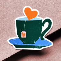 Kautzi Illustrations - Sticker Teacup