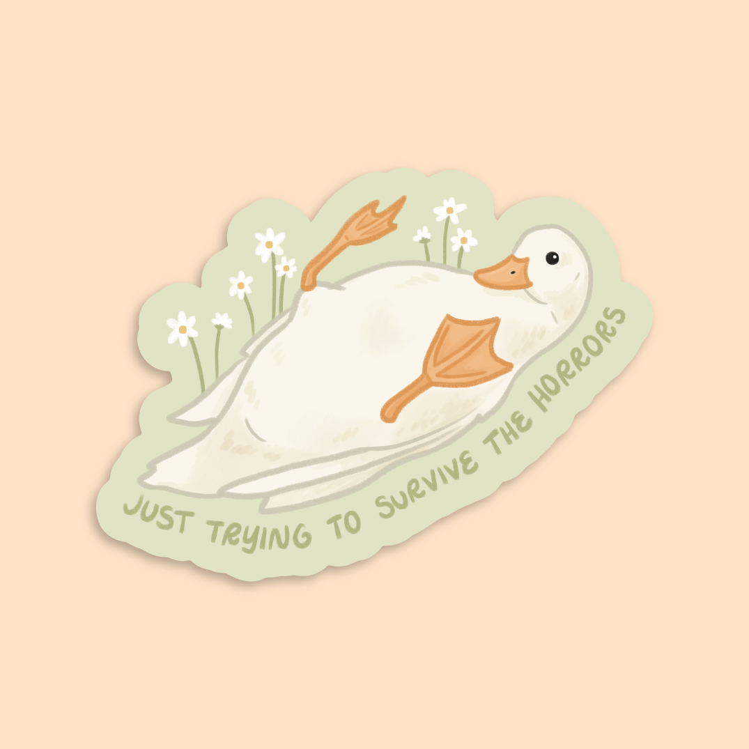 Le Petit Lapin Art Studio - Silly Duck Sticker