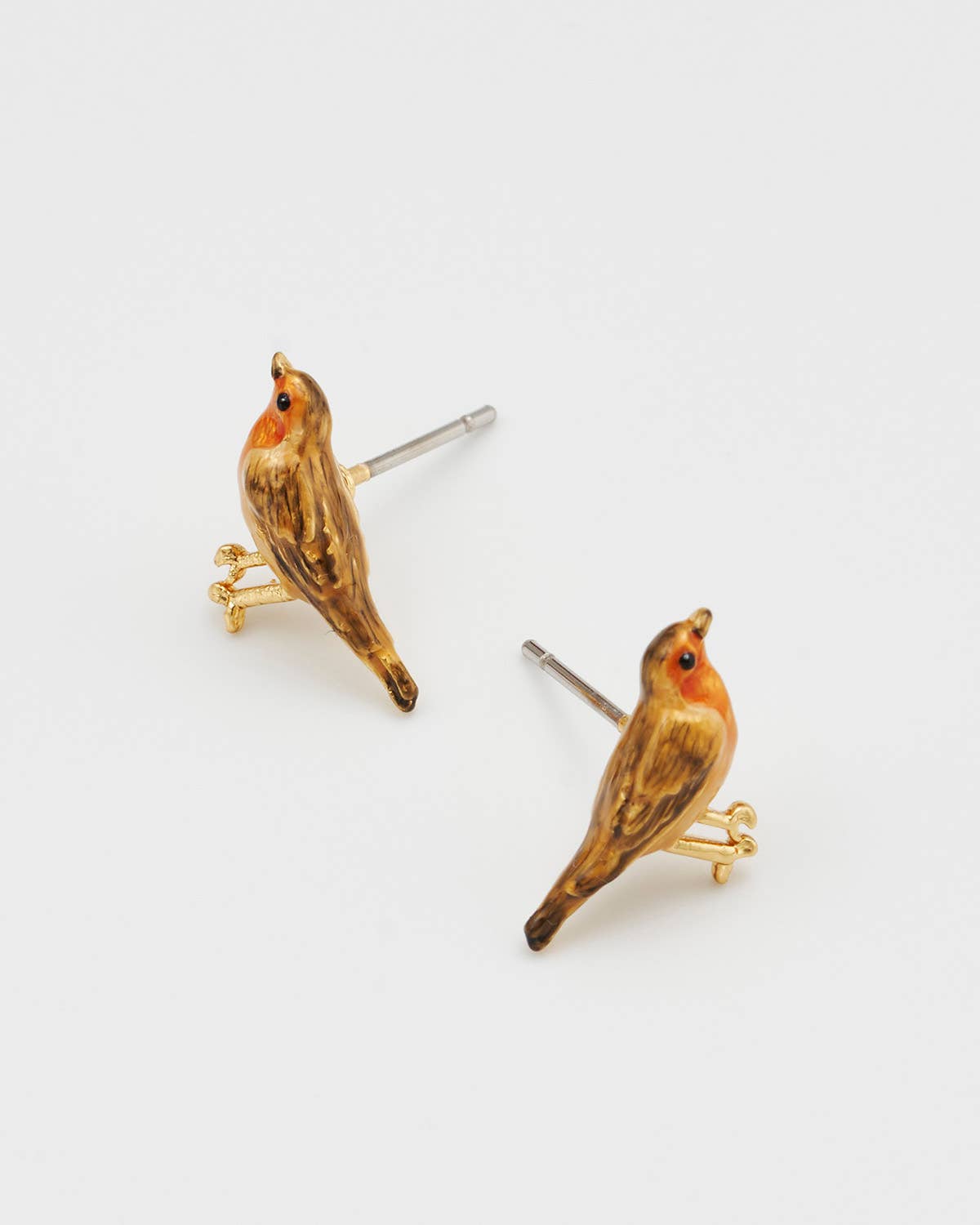 Fable England UK - Robin Stud Earrings