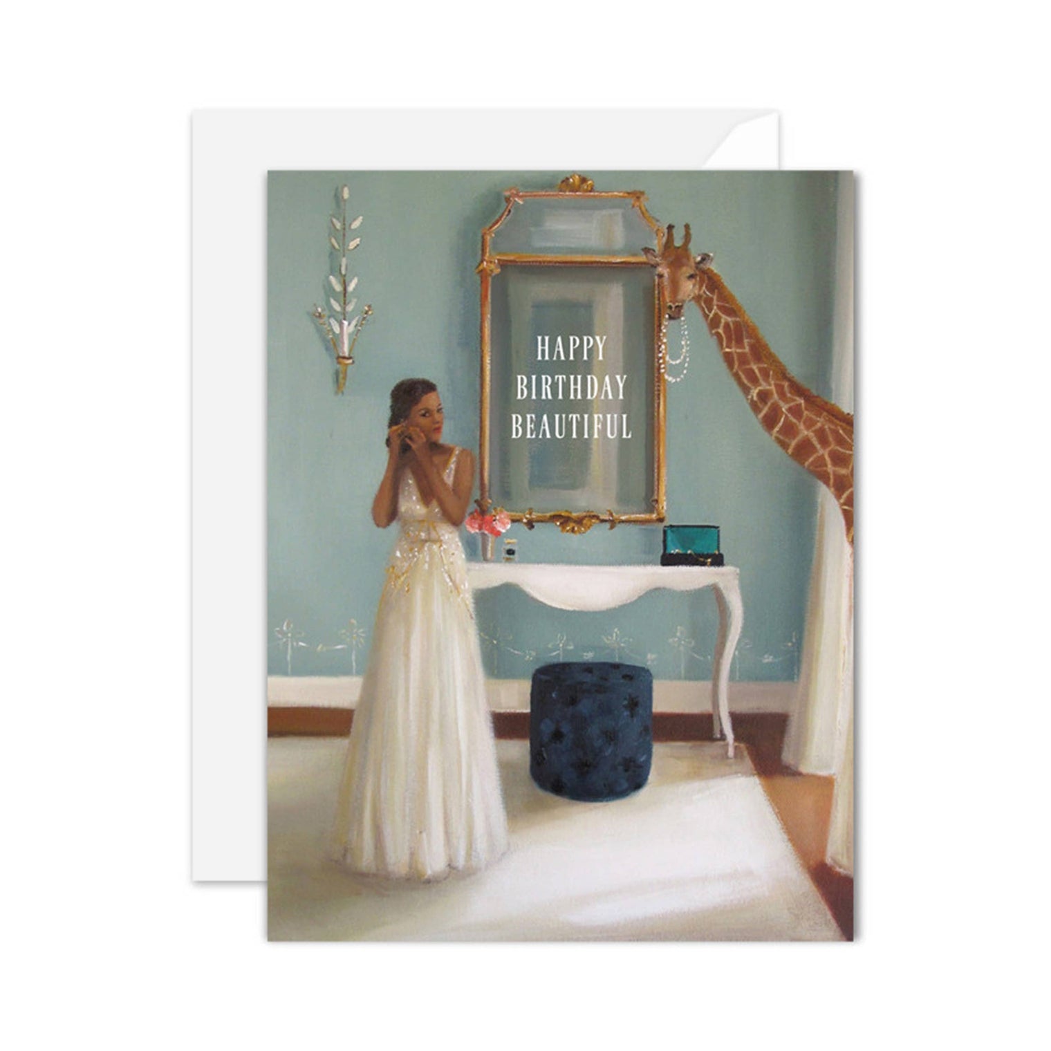 Janet Hill Studio - Happy Birthday Beautiful Card