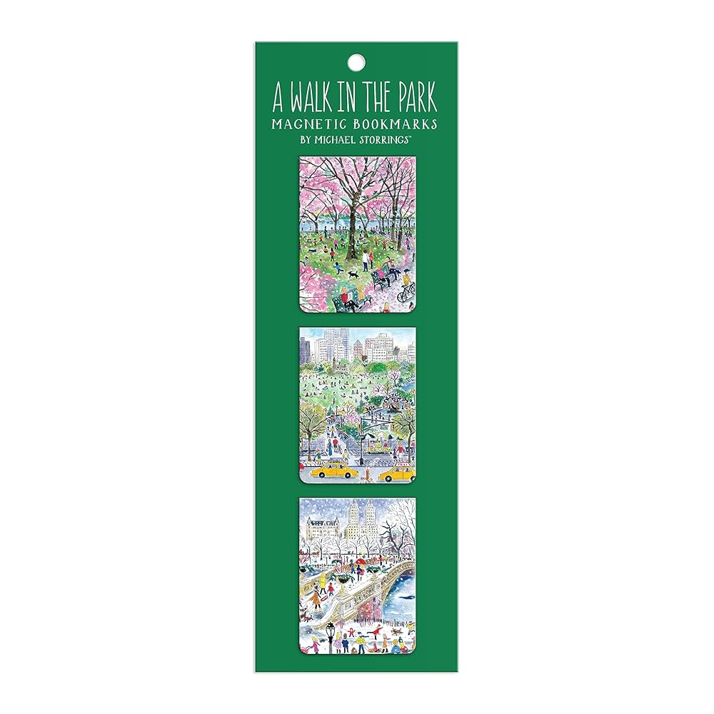 Michael Storrings A Walk In The Park Magnetic Bookmarks