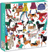 Winter Dogs 500 Piece Puzzle