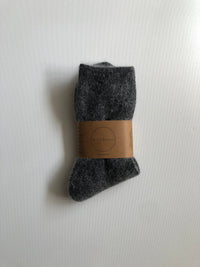 Billy Bamboo - FLUFFY ANGORA SOCKS - NEUTRAL