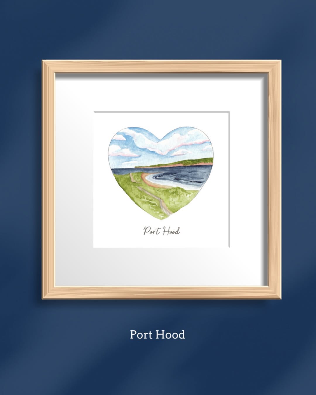 Port Hood Heart Print