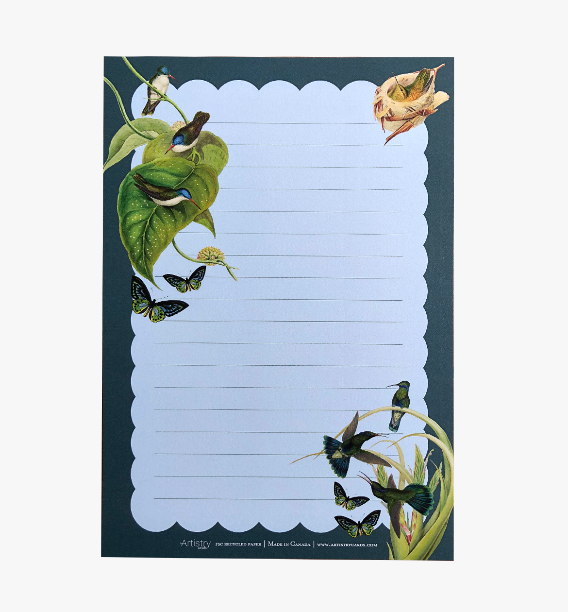 Artistry Cards - Vintage Hummingbird Letter Writing Set