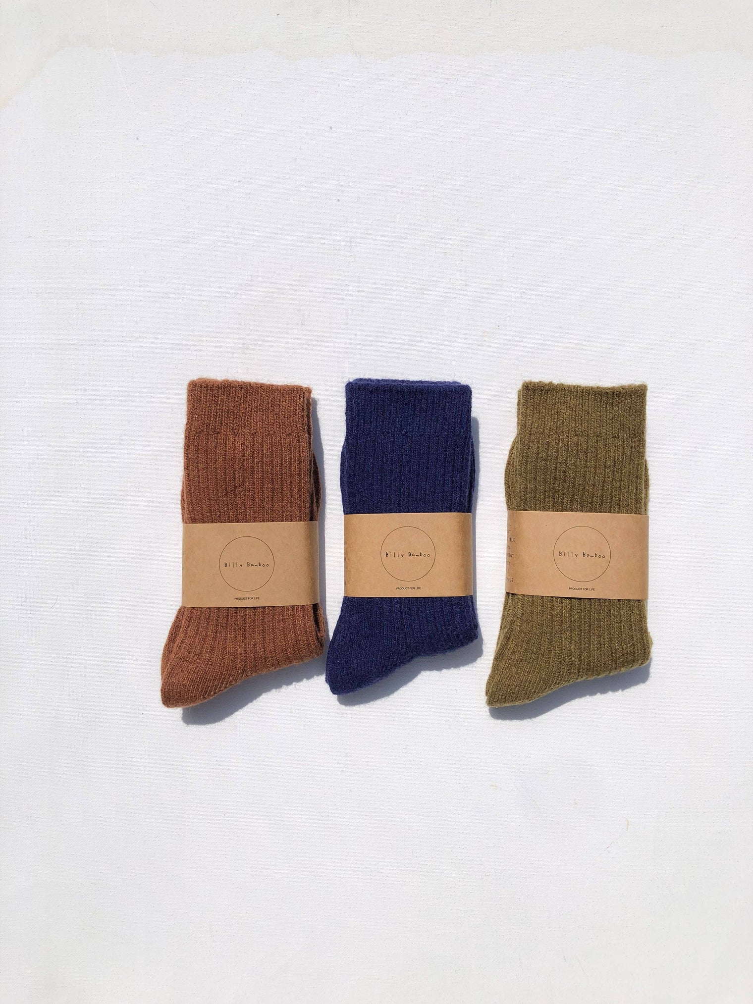 Billy Bamboo - Iceland Wool Socks - Heritage