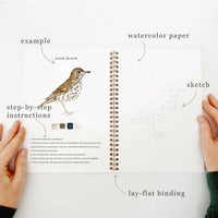 emily lex studio - Birds watercolor workbook