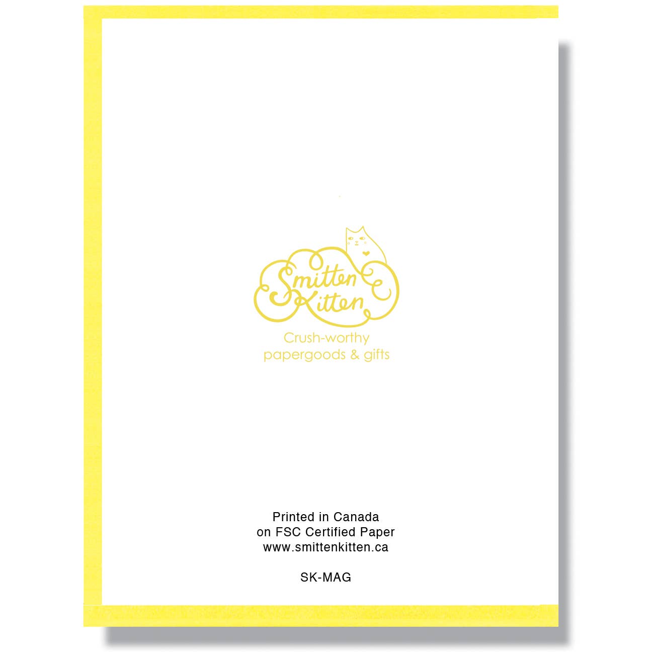 Smitten Kitten - Happy Birthday You Magnificent Bastard Card