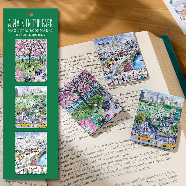 Michael Storrings A Walk In The Park Magnetic Bookmarks