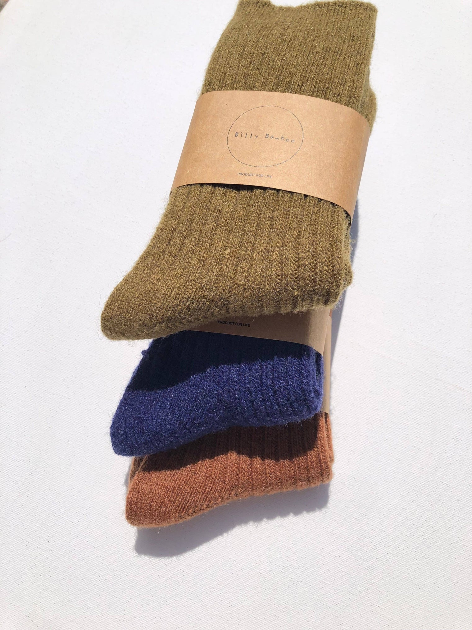 Billy Bamboo - Iceland Wool Socks - Heritage