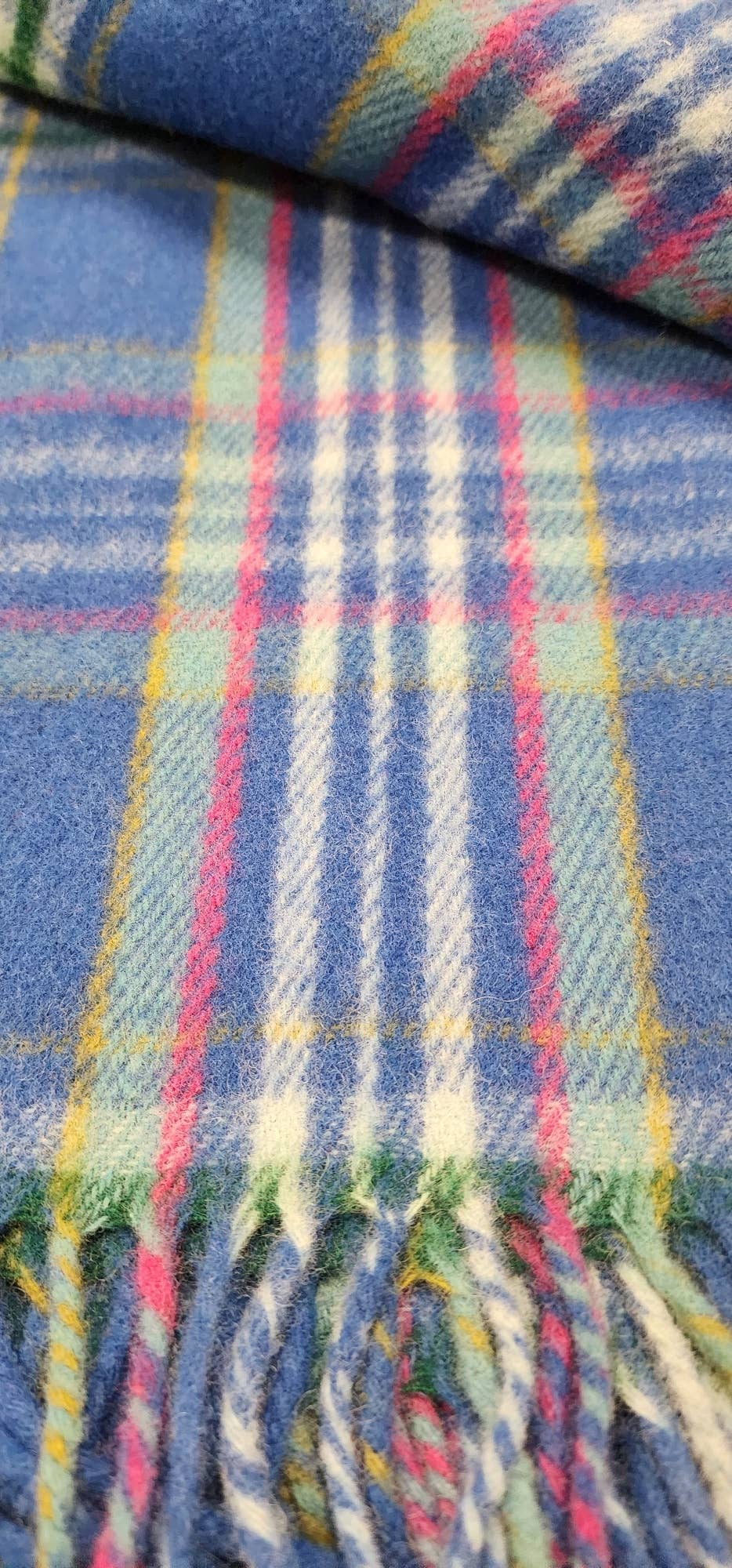 Patrick King Woollen Company - Coastal Spring Deluxe Highland Blanket