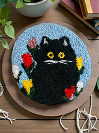 Genius Premium Craft - DIY Maud Lewis Needle Punch Coasters Kit Set