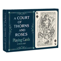 A Court of Thorns and Roses Official Playing Card Set (Night Court Inner Circle) 2-Deck Set