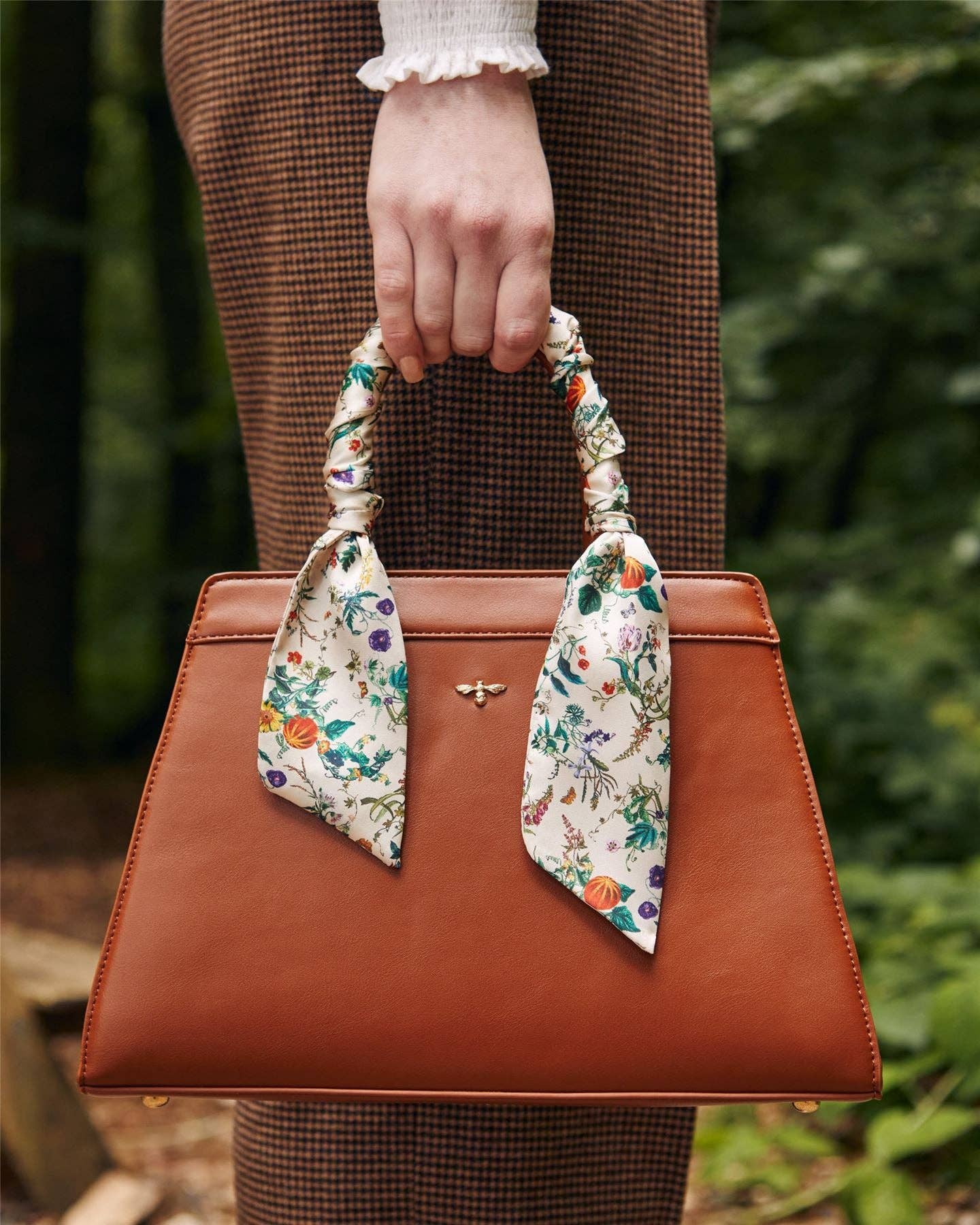 Fable England - FABLE Pumpkin Tan Tote Purse