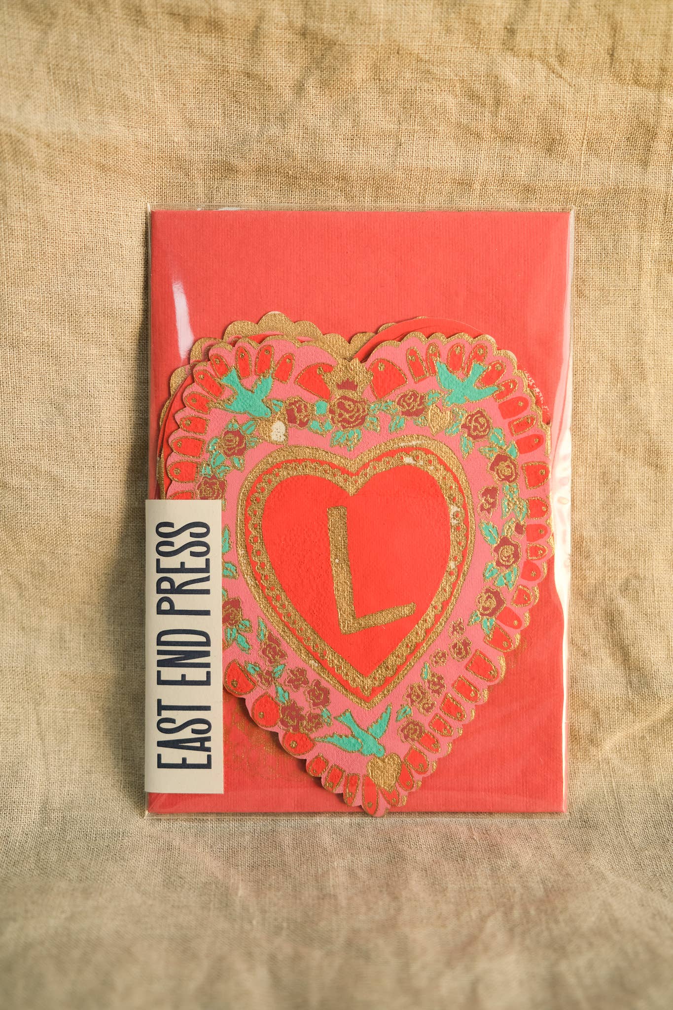 East End Press - Love Concertina Greeting Card