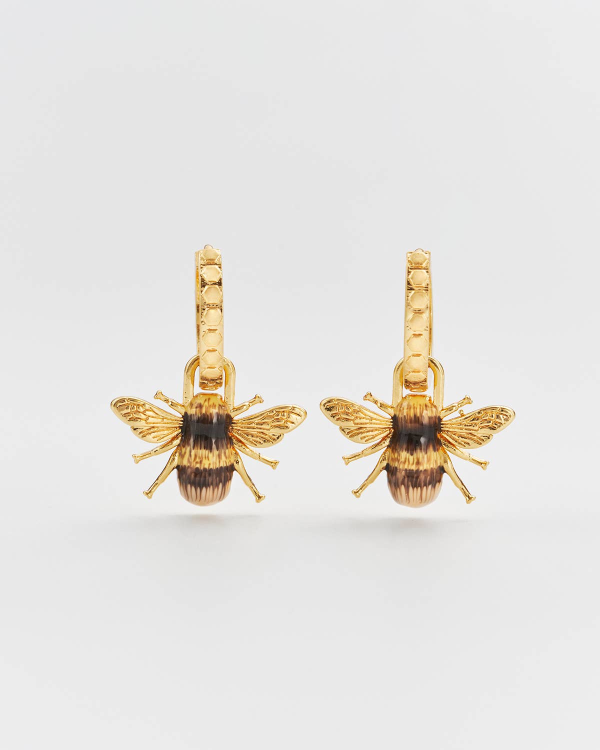 Fable England UK - Bee Huggie Earrings