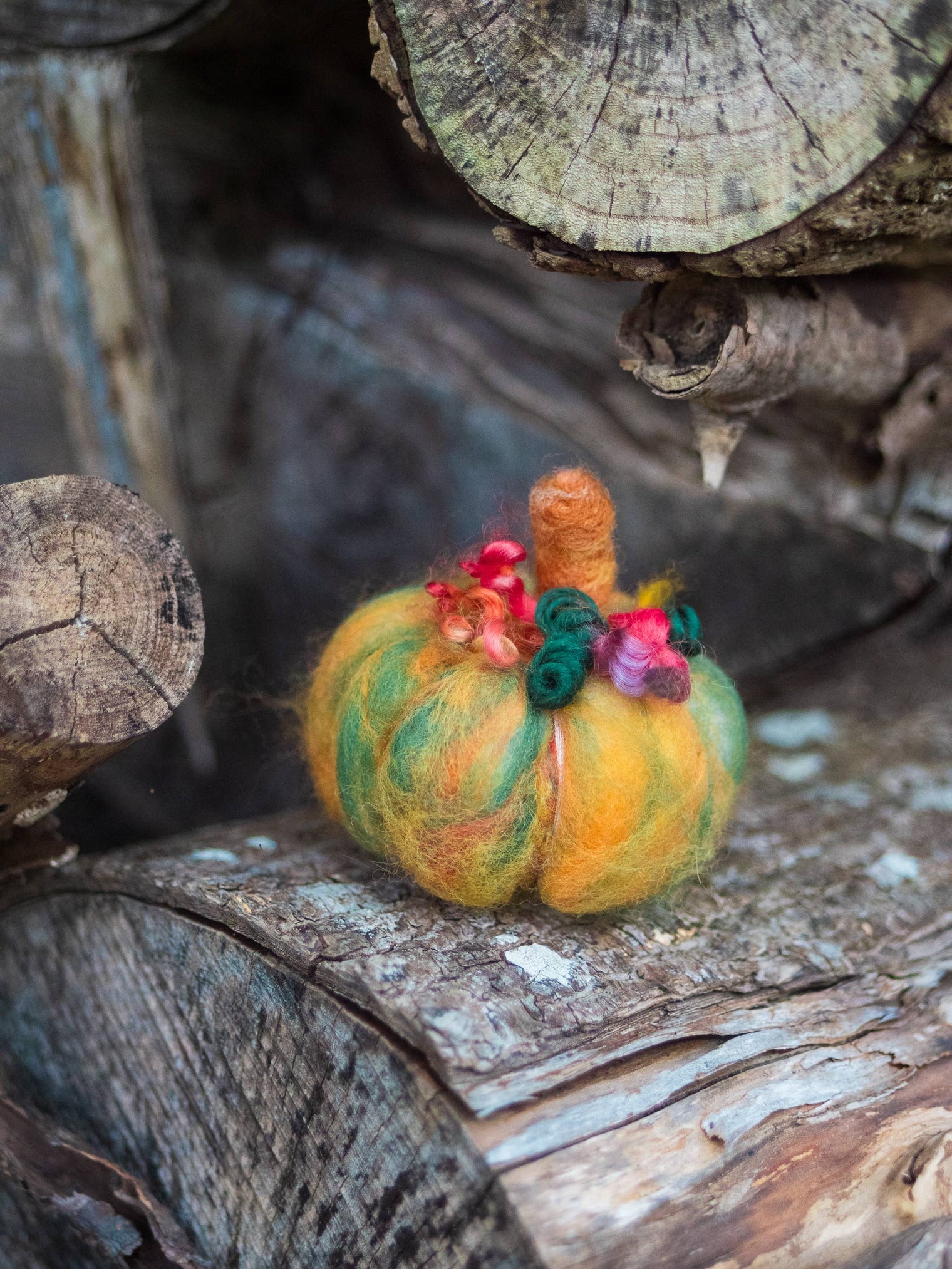 Magic of Wool - Felted Pumpkins