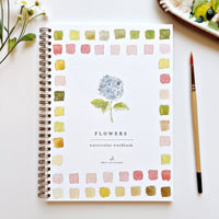 Flowers Watercolour Workbook