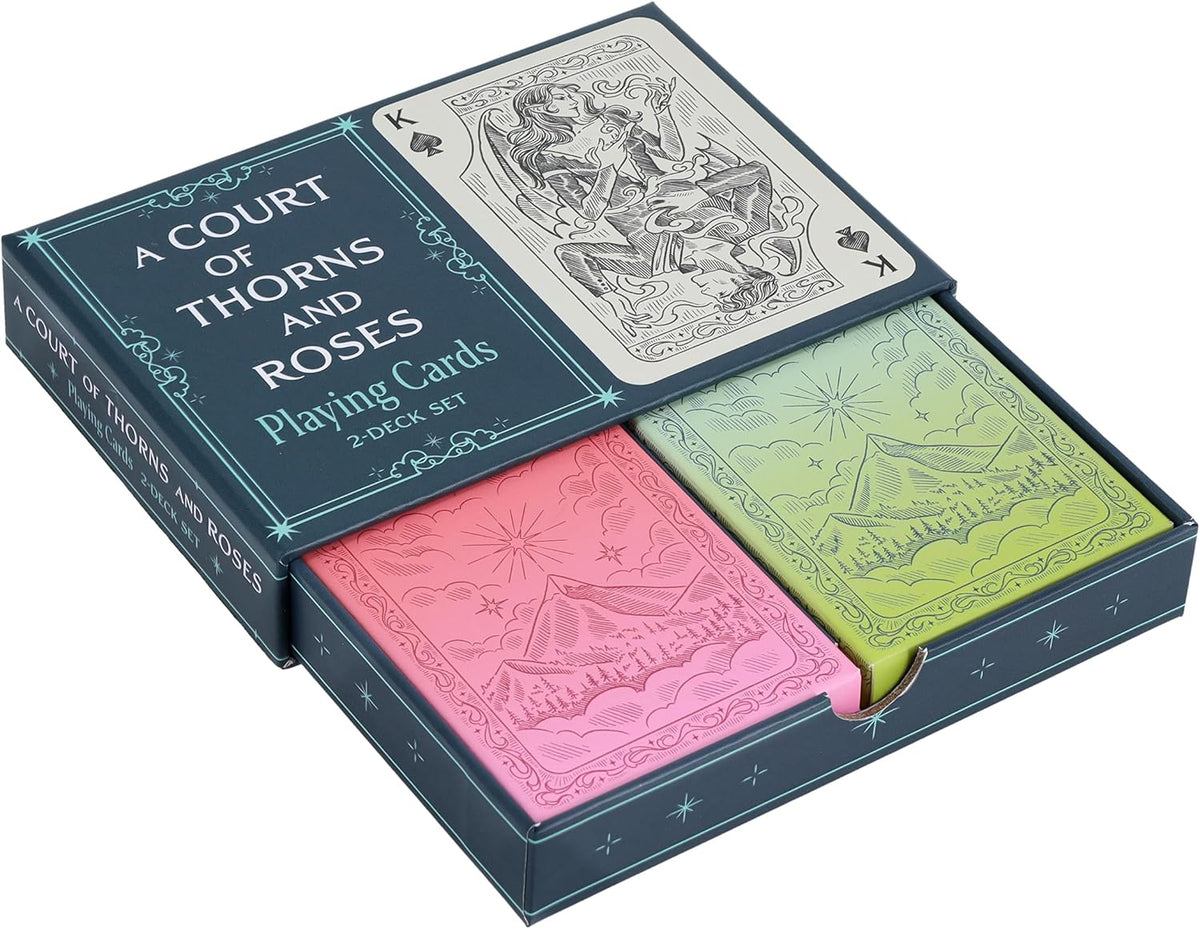 A Court of Thorns and Roses Official Playing Card Set (Night Court Inner Circle) 2-Deck Set