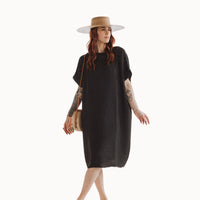 Crinkle Balloon Dress