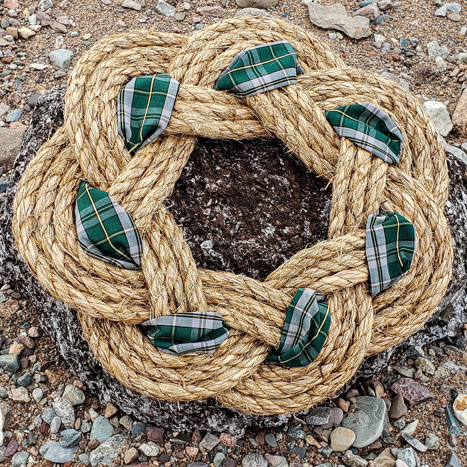 All For Knot - Cape Breton Tartan Sailors Wreath