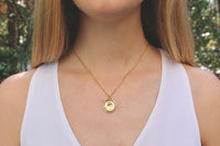 Rose Medallion Necklace