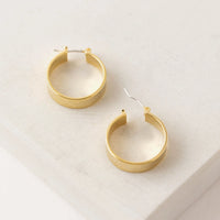 Chloe Hoop Earrings - Gold and Silver