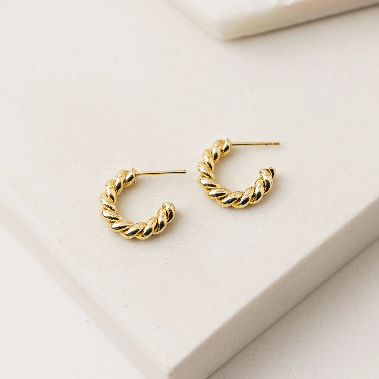 Dawson Hoop Earrings - Silver and Gold