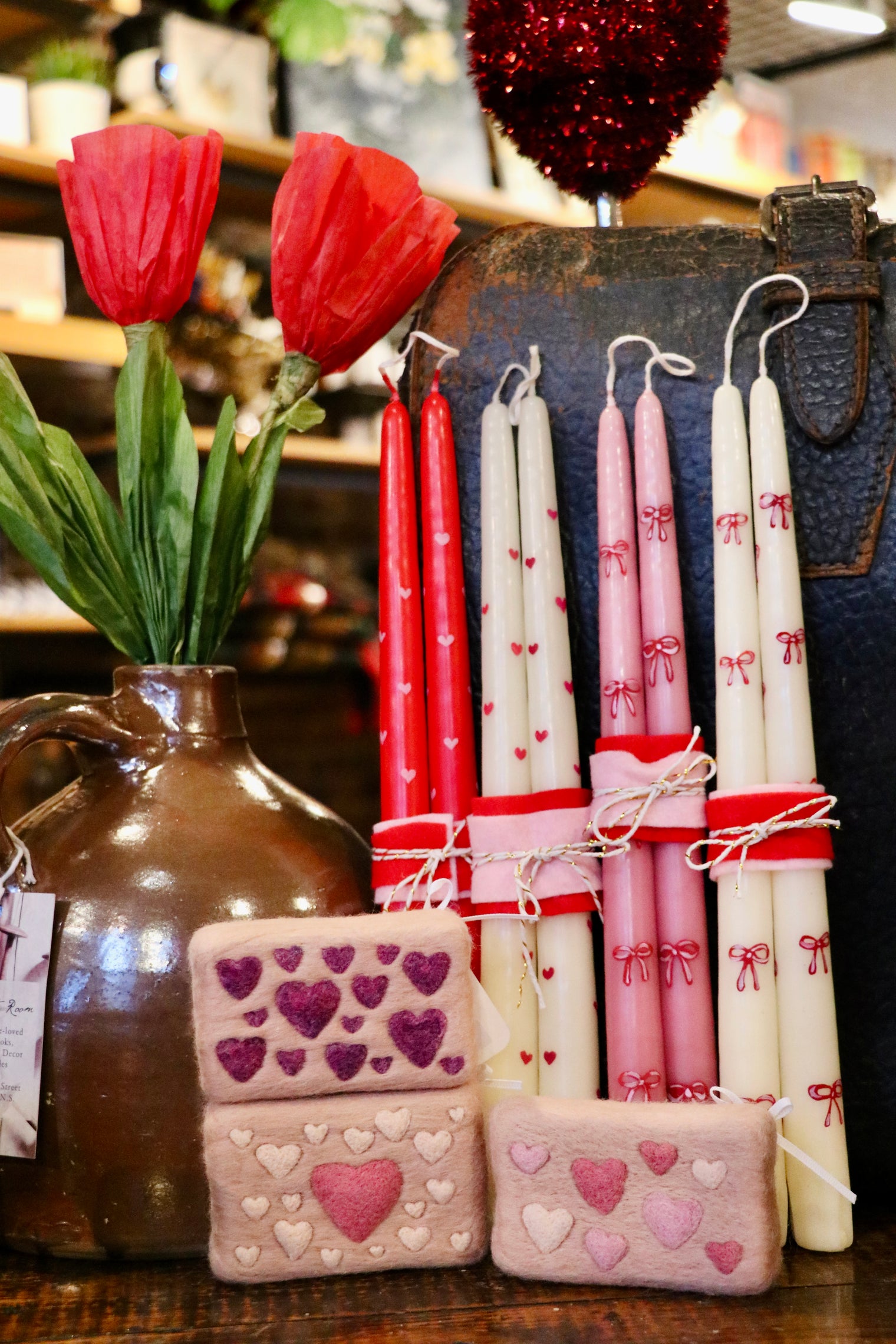 Hand Painted Taper Candles - Made to Order