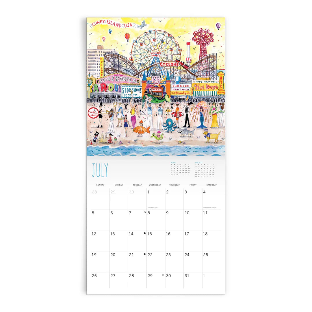 Michael Storrings Classic 12 x 12 Wall Calendar
